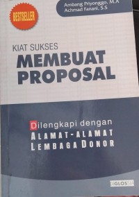 Kiat Sukses Membuat Proposal