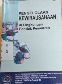 Image of Pengelolaan Kewirausahaan di Lingkungan Pondok Pesantren